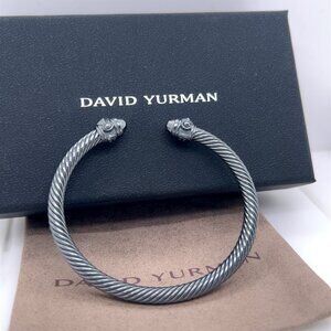David Yurman Renaissance Classic Cable Bracelet 925Sterling Silver 5mm Medium